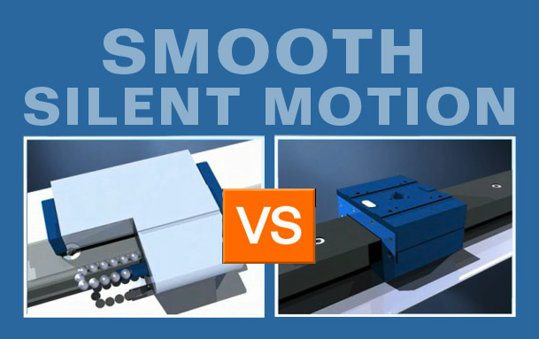 smooth and silent motion comparison video graphic